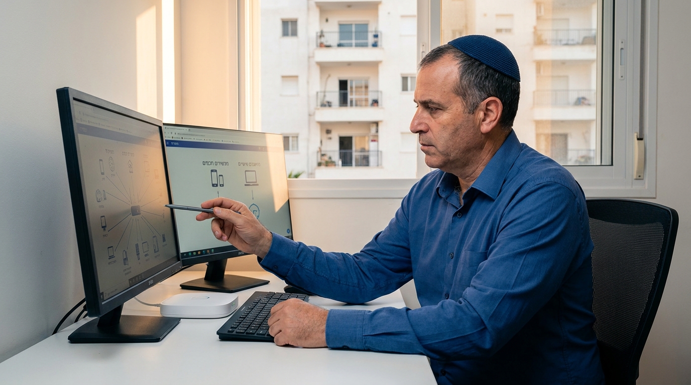אבטחת מידע במערכת בית חכם - הגנה על רשת מכשירי IoT ביתיים